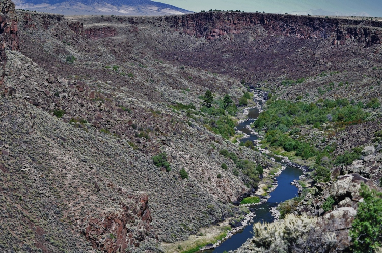 Rio Grande at the natl monument